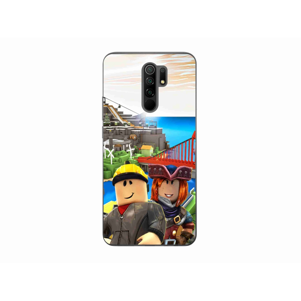 Gelový kryt mmCase na Xiaomi Redmi 9 - roblox 1