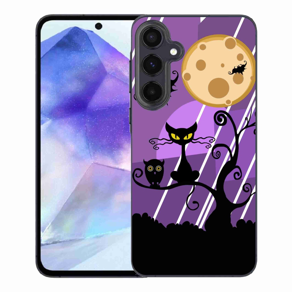 Gelový kryt mmCase na Samsung Galaxy A55 5G - halloween