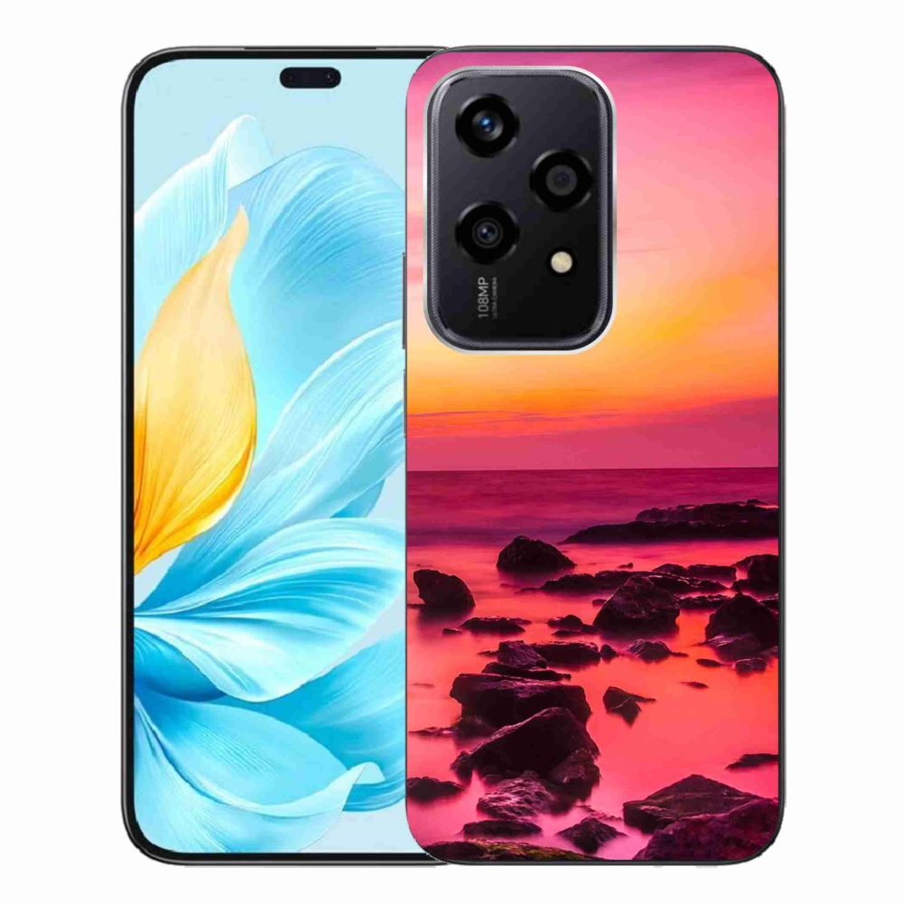 Gelový kryt mmCase na Honor 200 Lite 5G - moře a záře