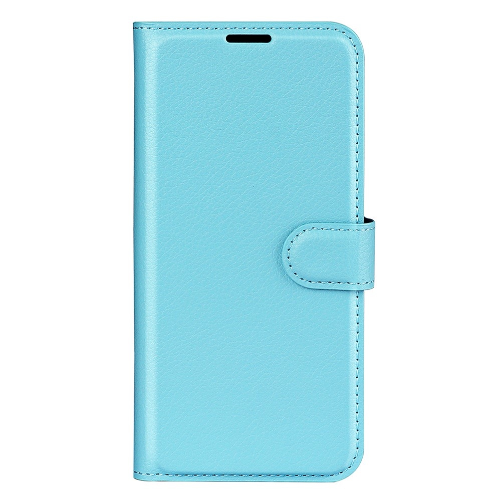 Litchi knížkové pouzdro na Xiaomi Redmi Note 13 Pro 5G/Poco X6 5G - modré