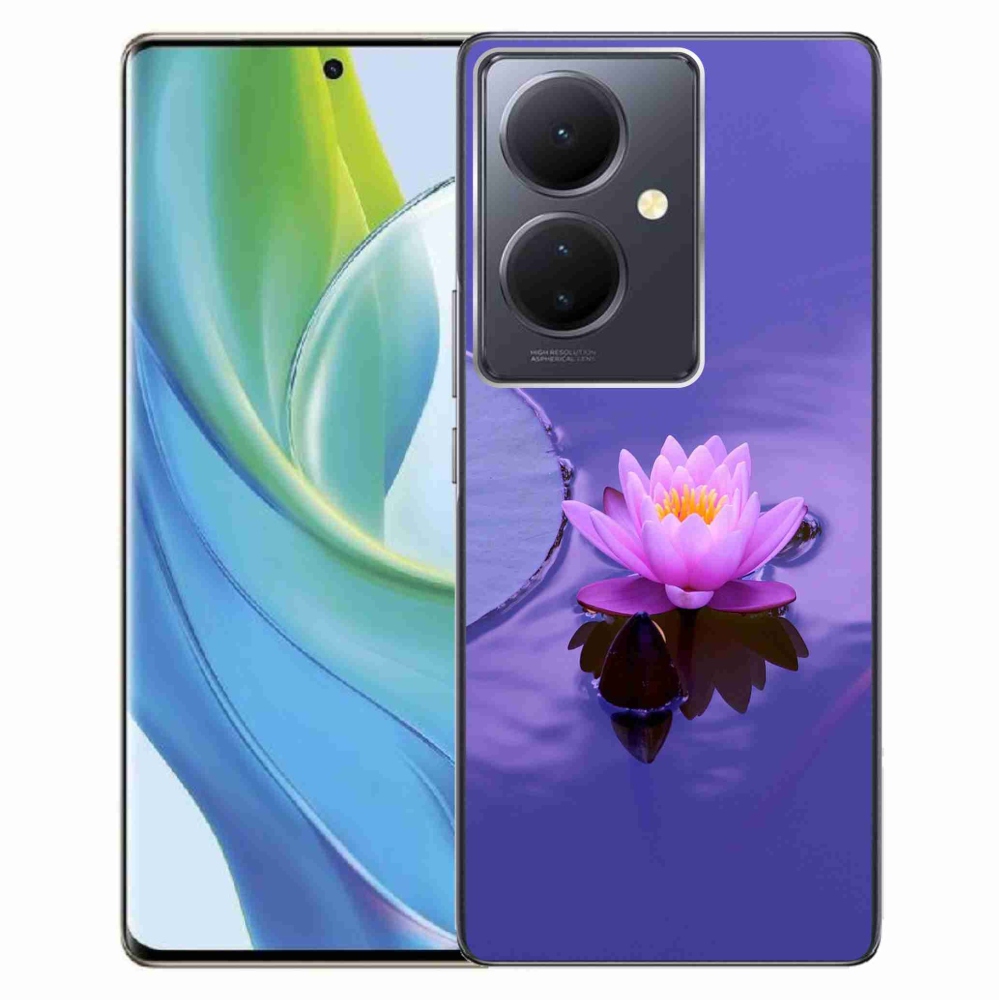 Gelový obal mmCase na Vivo V29 Lite 5G - květ na hladině