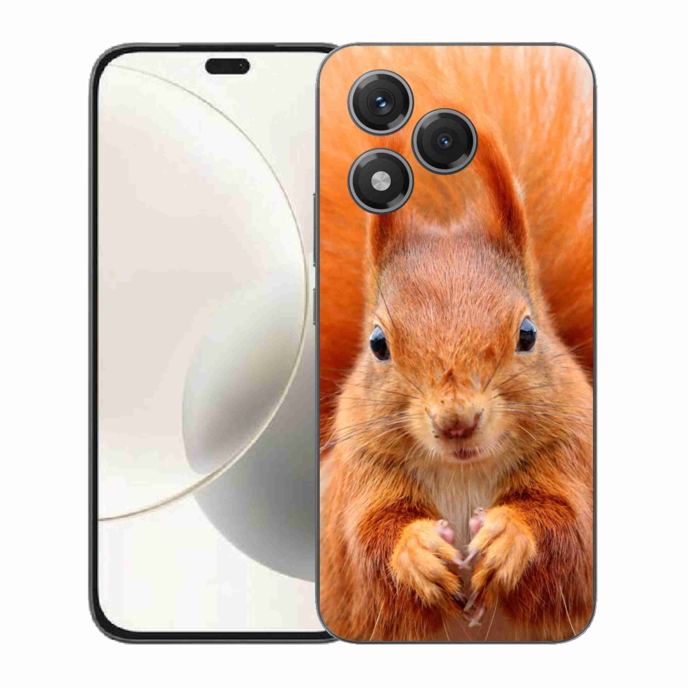 Gelový kryt mmCase na Honor 400 Lite - veverka