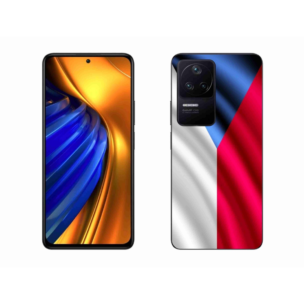 Gelový kryt mmCase na mobil Xiaomi Poco F4 - česká vlajka