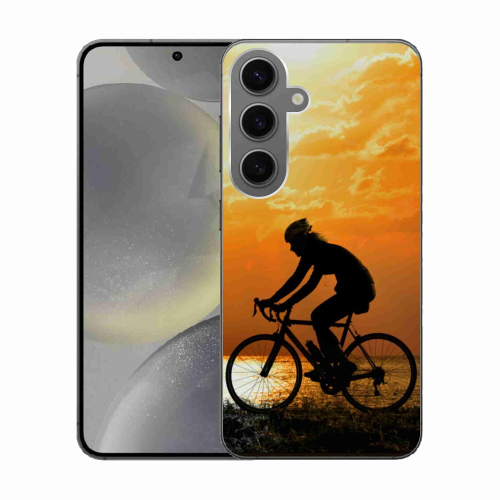 Gelový kryt mmCase na Samsung Galaxy S24 - cyklovýlet