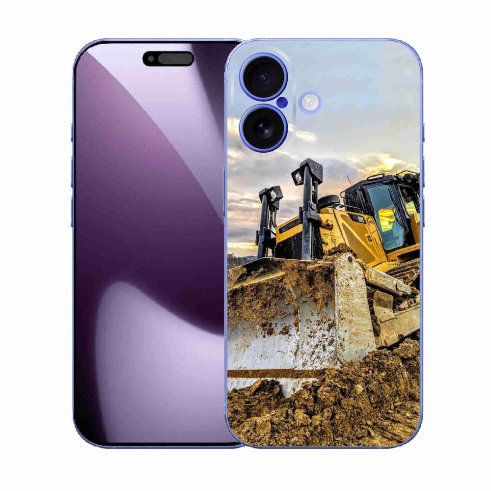 Gelový kryt mmCase na iPhone 17 - bagr