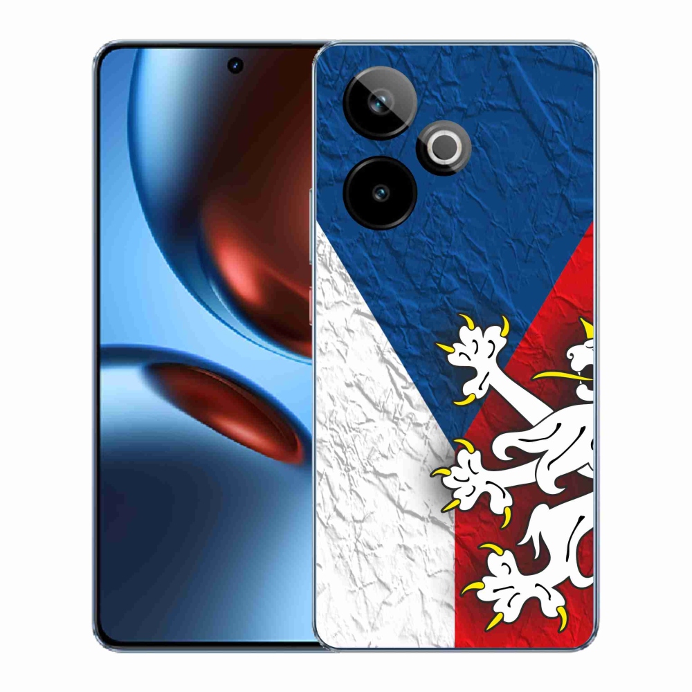 Gelový kryt mmCase na Realme GT 7 5G/GT 7T 5G - česká vlajka 1