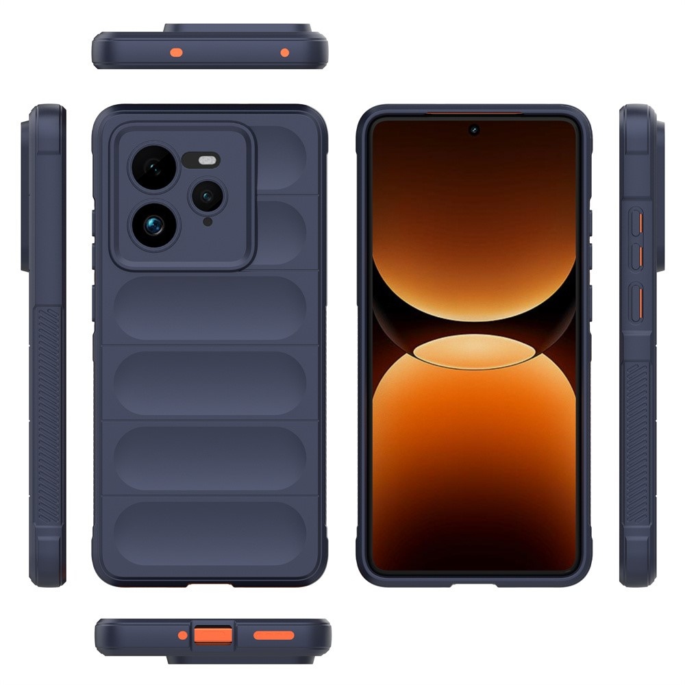 Rugg odolný gelový obal na Realme GT 7 Pro 5G - tmavěmodrý
