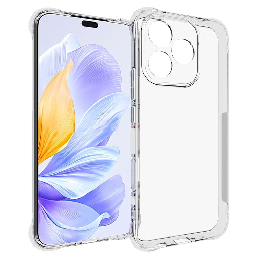 Průhledný gelový obal s vyztuženými rohy na Honor 400 Lite