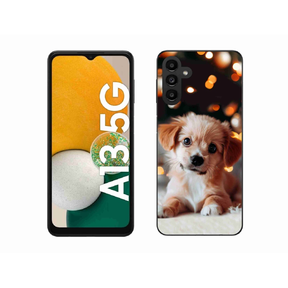 Gelový kryt mmCase na Samsung Galaxy A13 5G - štěňátko