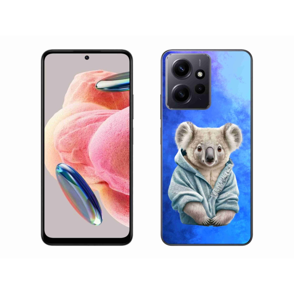 Gelový kryt mmCase na Xiaomi Redmi Note 12 4G - koala ve svetru