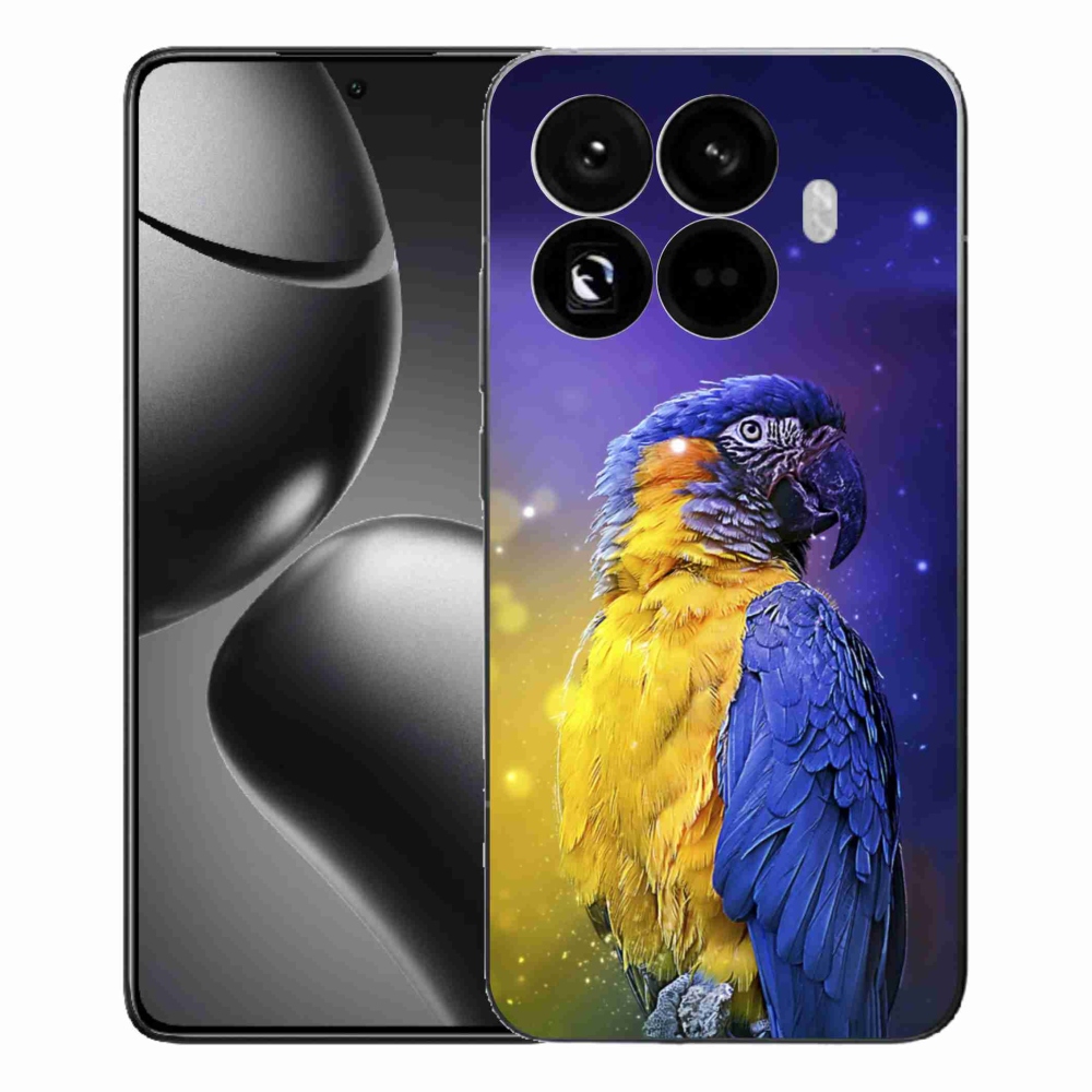 Gelový kryt mmCase na Xiaomi 15T Pro - papoušek ara 1