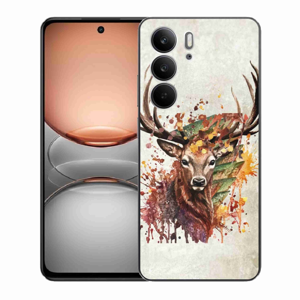 Gelový kryt mmCase na Realme C75 - jelen 1