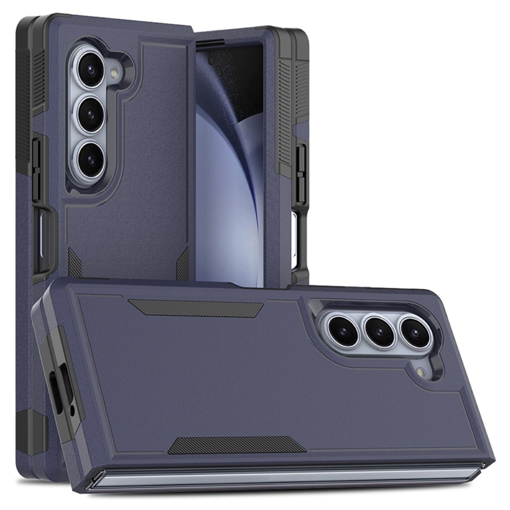Case plastový kryt na Samsung Galaxy Z Fold6 5G - tmavěmodrý