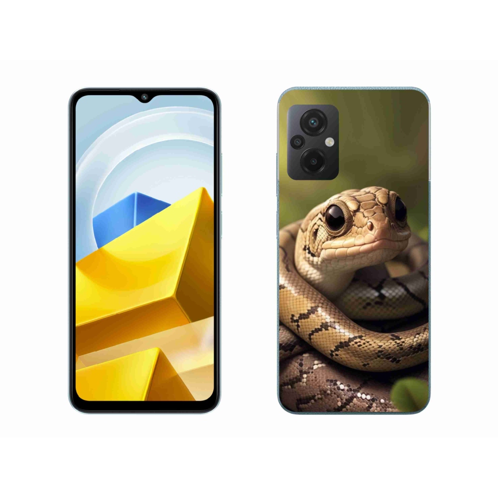 Gelový kryt mmCase na Xiaomi Poco M5 4G - had 1