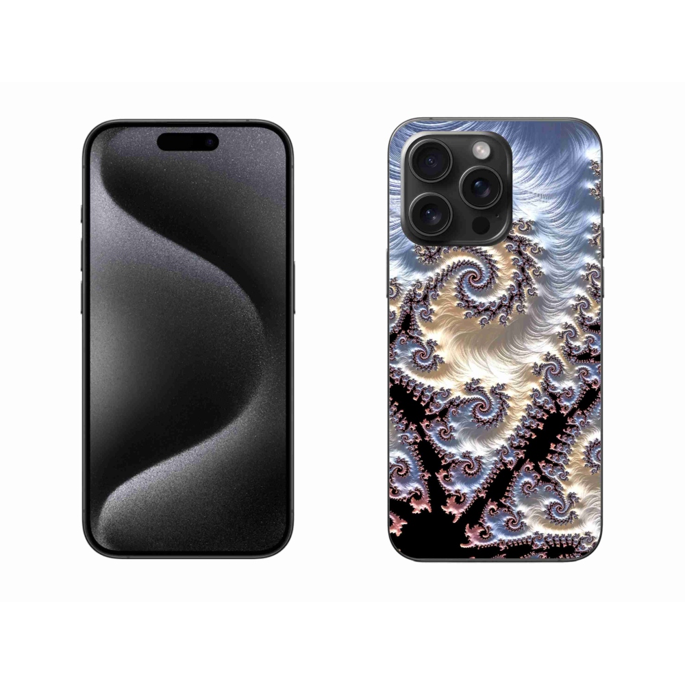 Gelový kryt mmCase na iPhone 15 Pro Max - abstraktní motiv 22