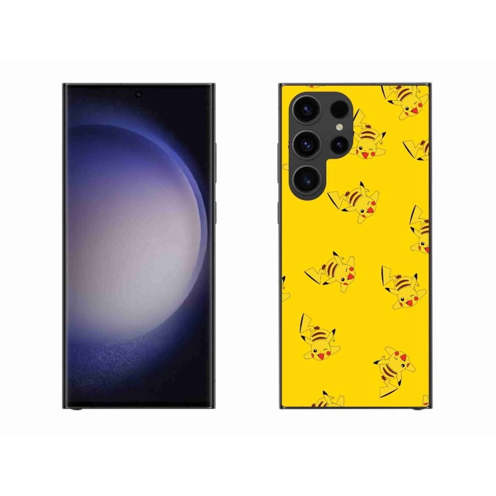 Gelový kryt mmCase na Samsung Galaxy S23 Ultra 5G - pikachu