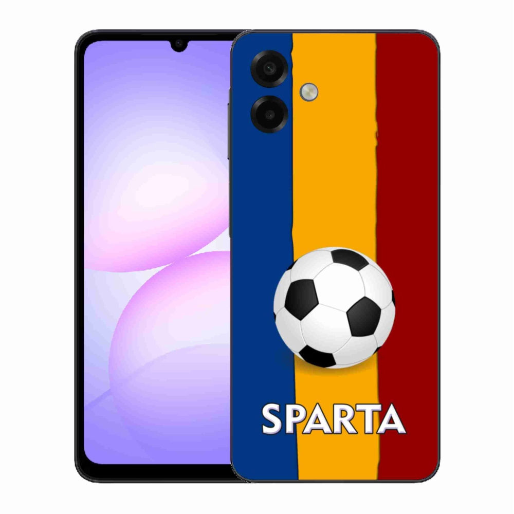 Gelový kryt mmCase na Samsung Galaxy A07 4G - fotbal 1
