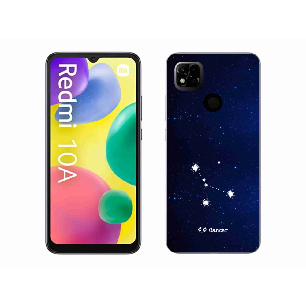Gelový kryt mmCase na Xiaomi Redmi 10A - souhvězdí Raka