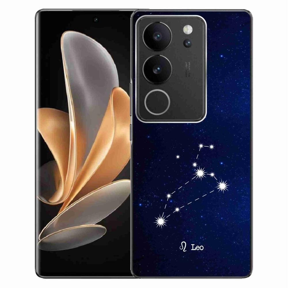 Gelový kryt mmCase na Vivo V29 5G - souhvězdí Lva
