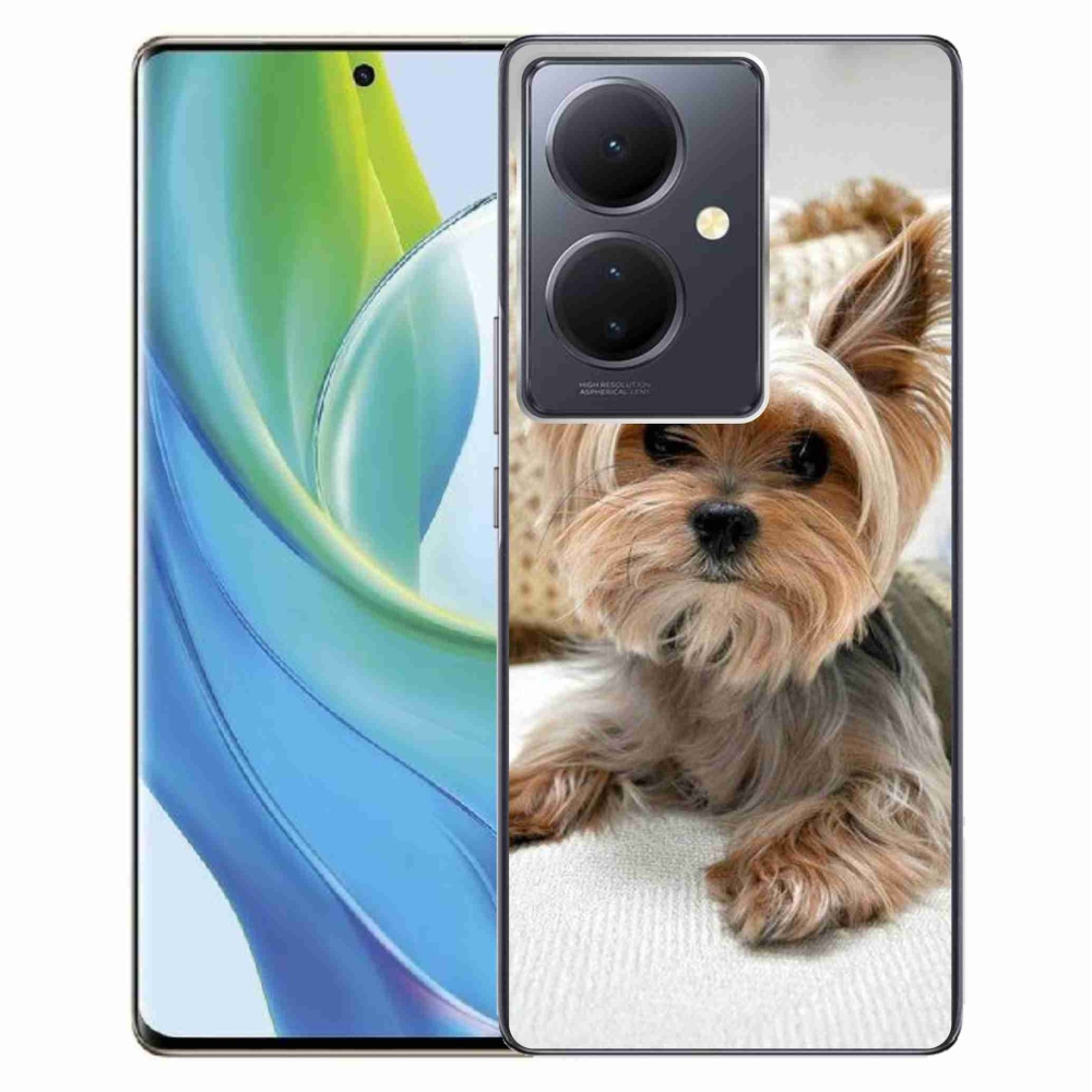 Gelový obal mmCase na Vivo V29 Lite 5G - jorkšír 5