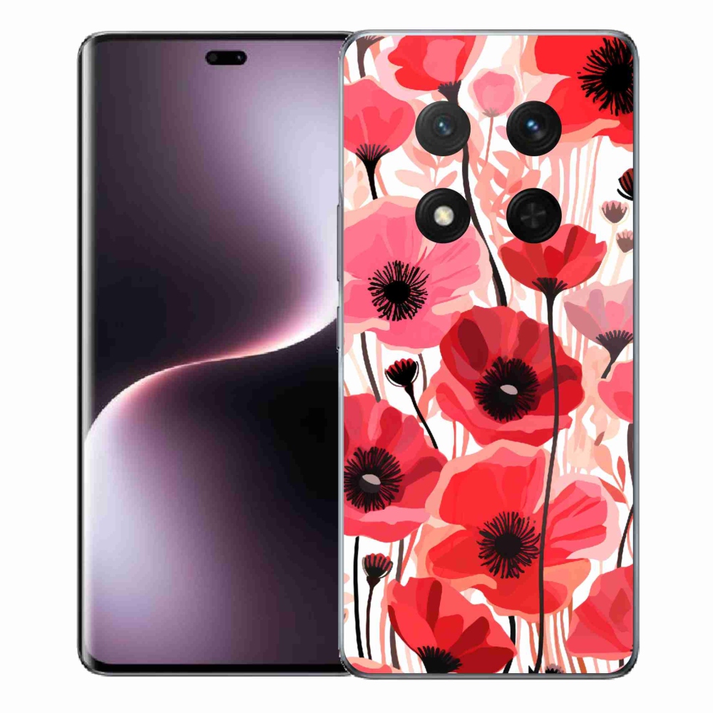 Gelový kryt mmCase na Honor Magic 7 Lite 5G - vlčí mák 1