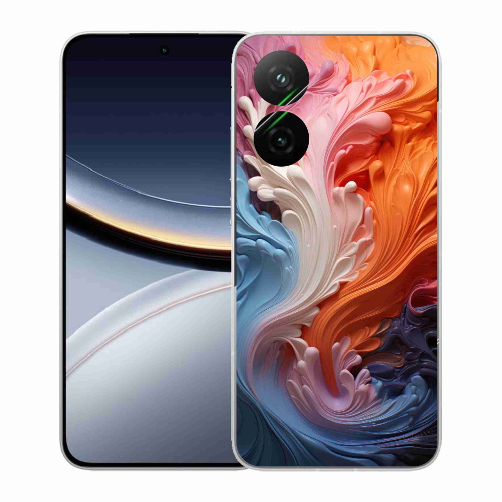 Gelový kryt mmCase na Xiaomi Poco F7 5G - abstraktní motiv 8