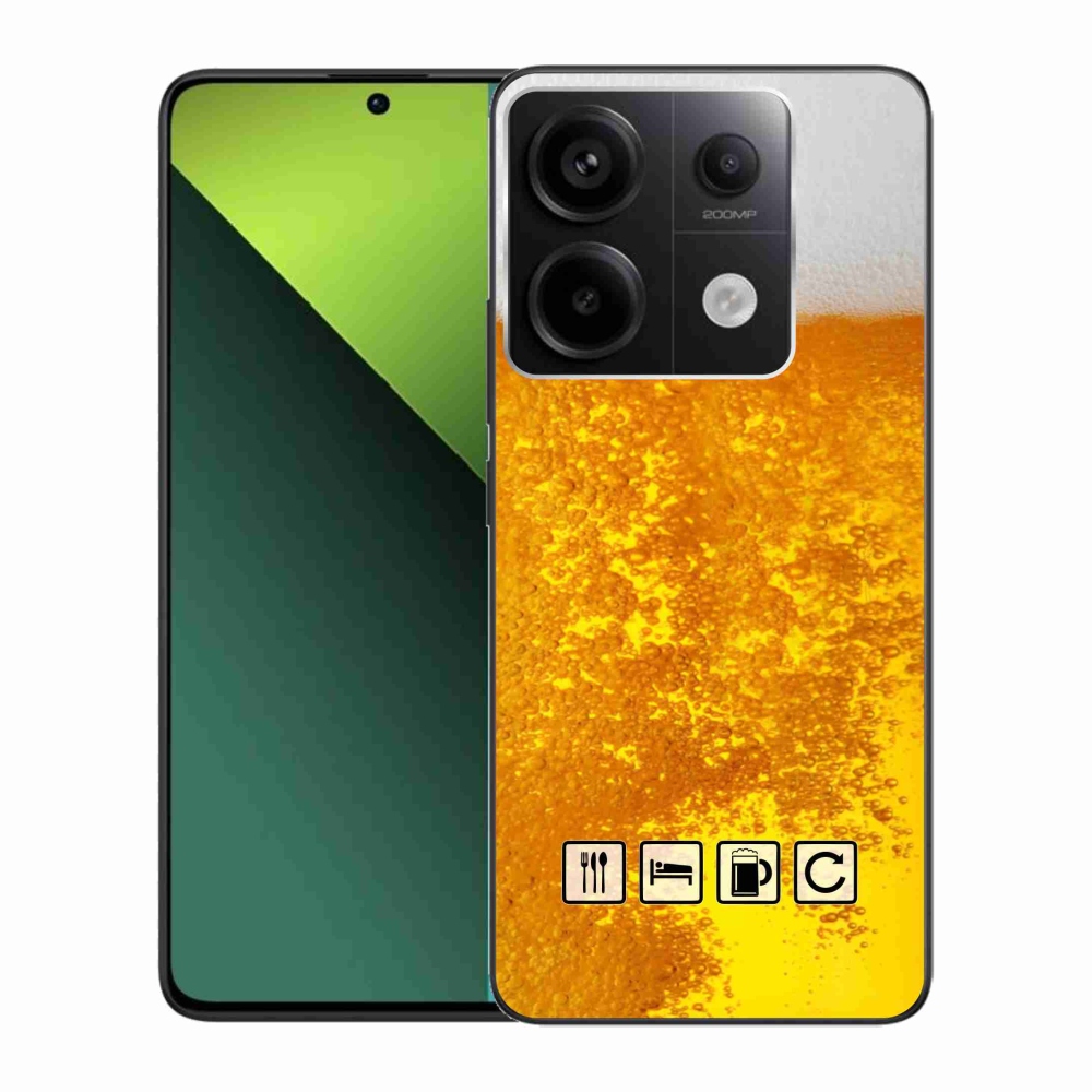 Gelový kryt mmCase na Xiaomi Redmi Note 13 Pro 5G/Poco X6 5G - pivní motiv 3