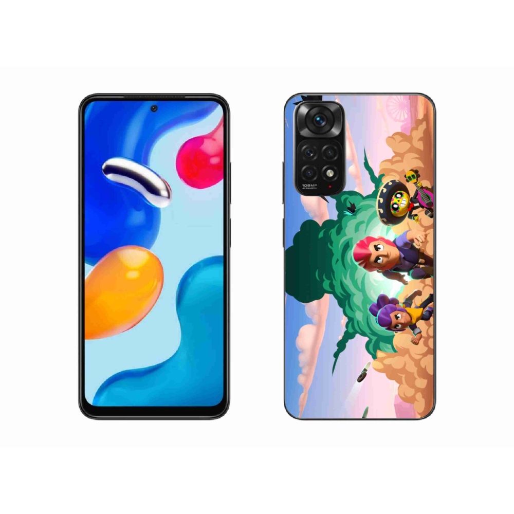 Gelový kryt mmCase na Xiaomi Redmi Note 11S 4G - brawl stars