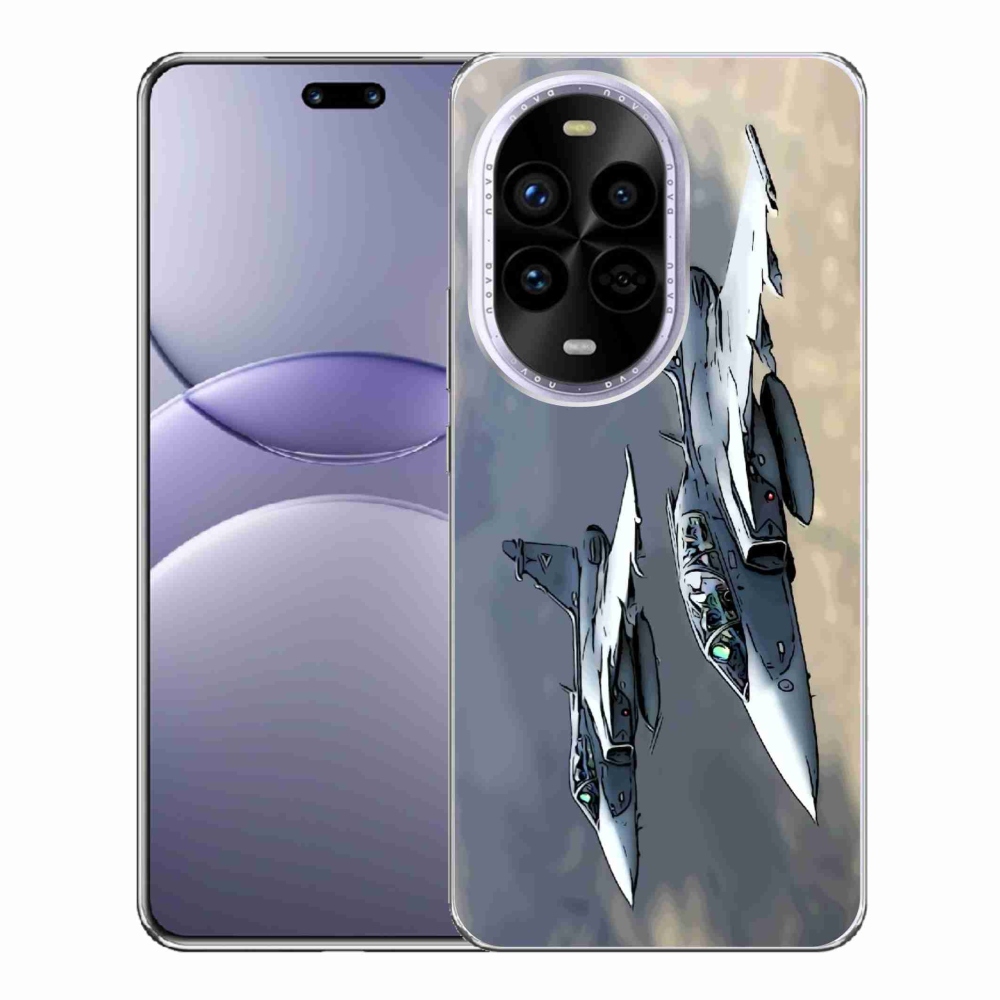 Gelový kryt mmCase na Huawei Nova 13 Pro 5G - stíhačky