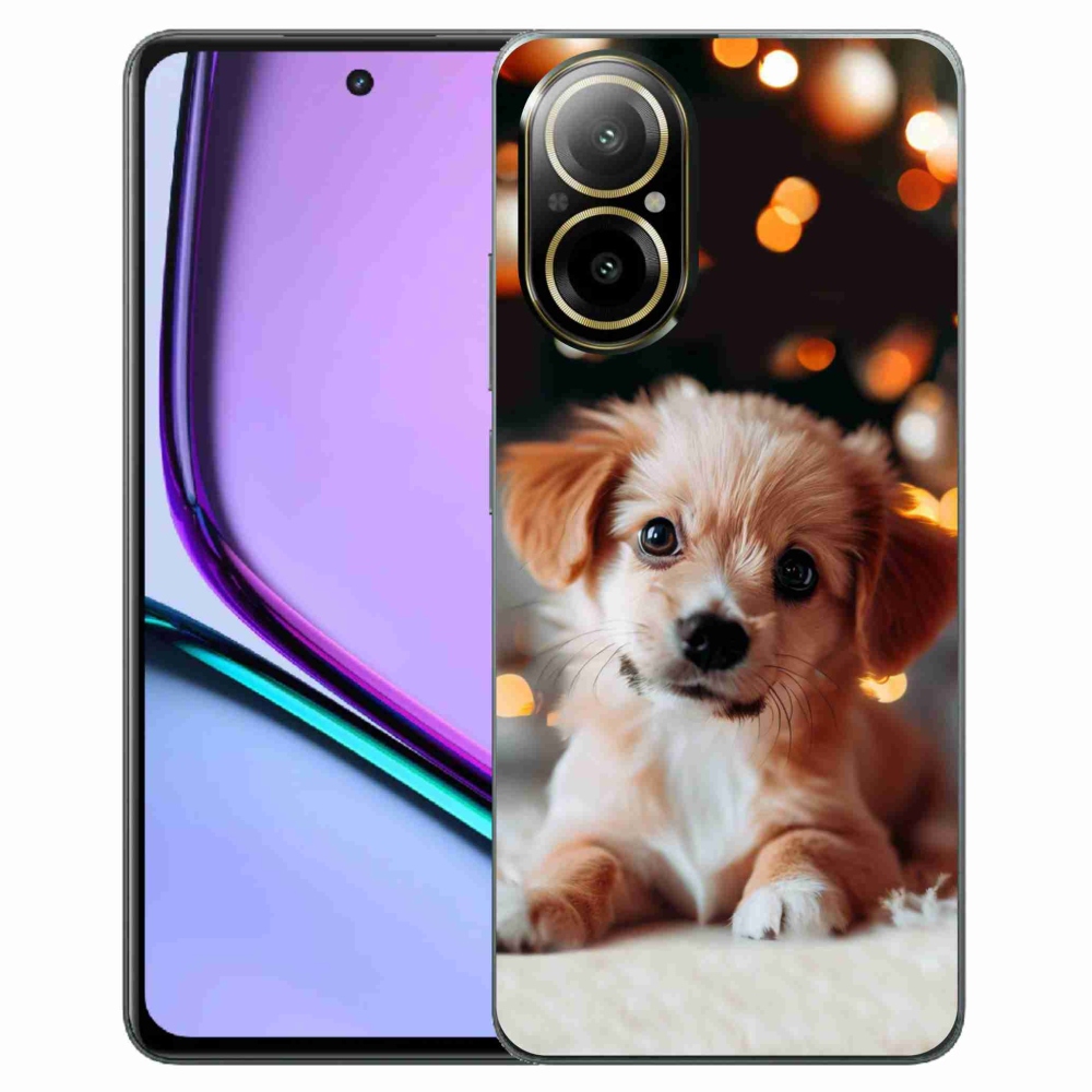 Gelový kryt mmCase na Realme C67 - štěňátko