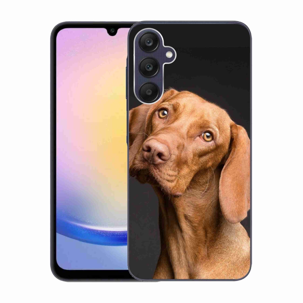 Gelový obal mmCase na Samsung Galaxy A25 5G - maďarský ohař