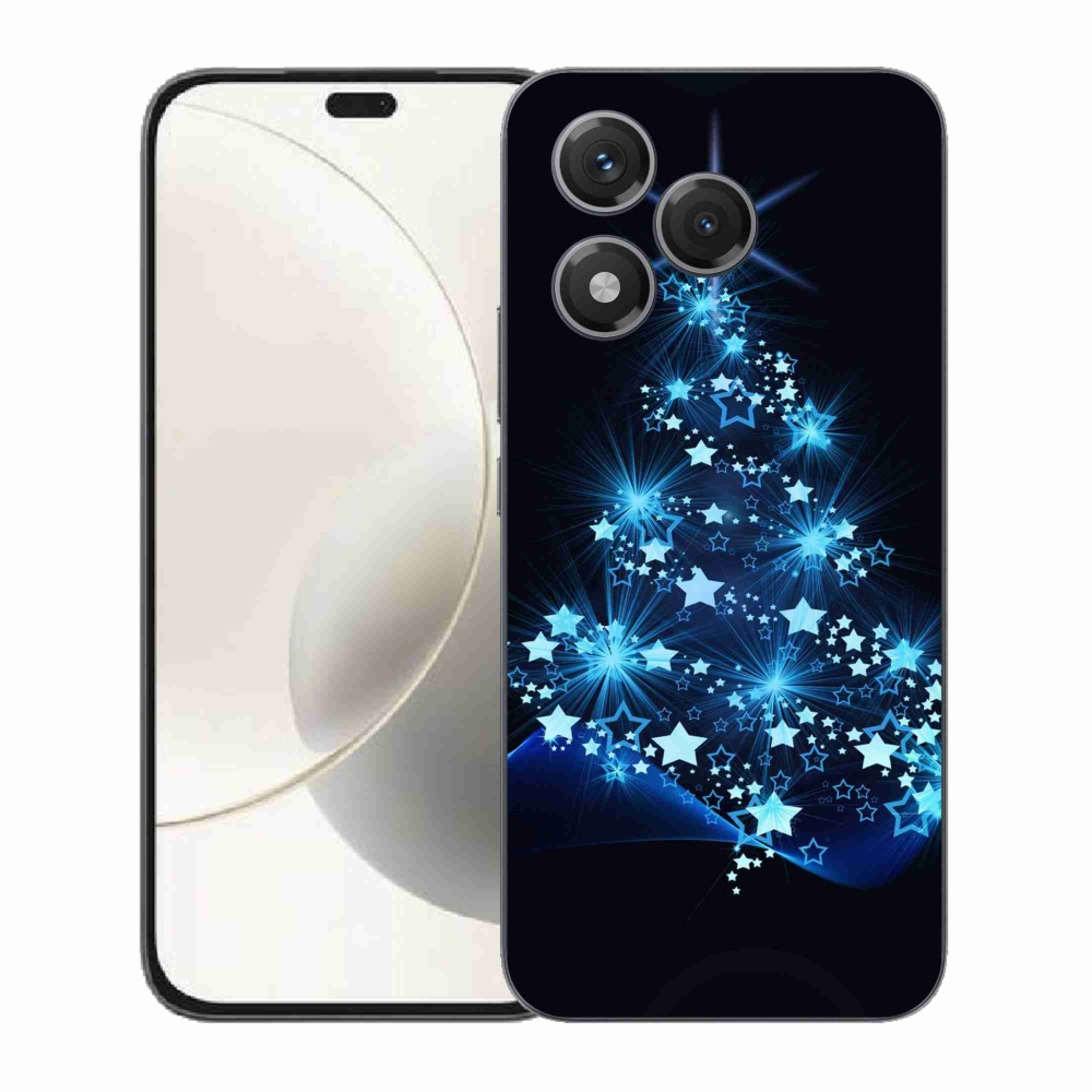 Gelový kryt mmCase na Honor 400 Lite - vánoční stromek