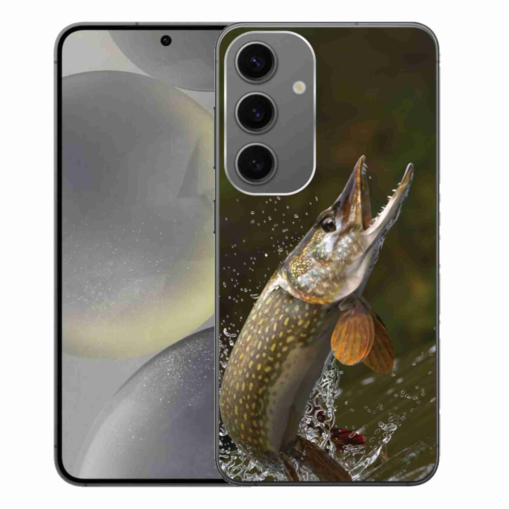 Gelový obal mmCase na Samsung Galaxy S24+ - štika
