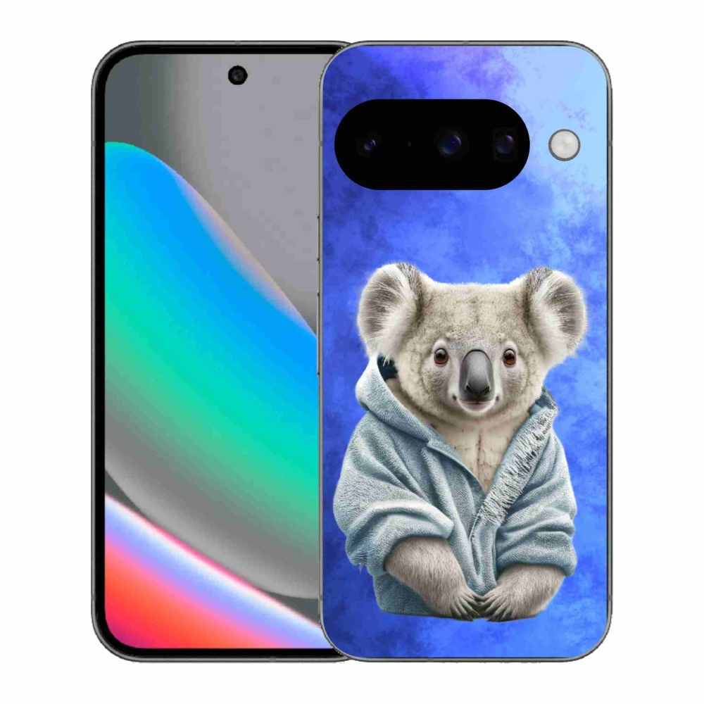 Gelový kryt mmCase na Google Pixel 10 - koala ve svetru