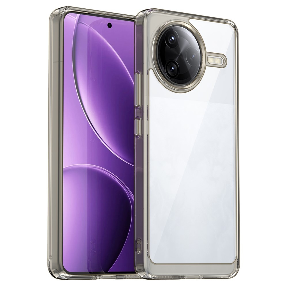 Gelový obal s pevnými zády na Xiaomi Poco F7 Ultra - šedý