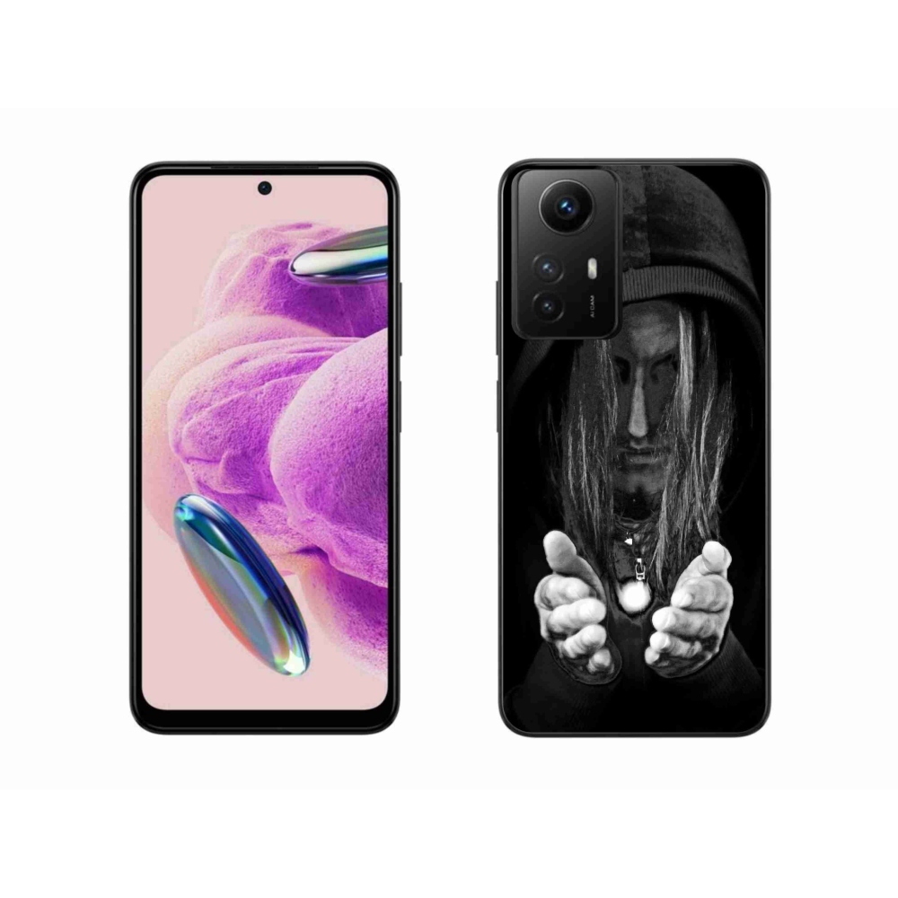 Gelový kryt mmCase na Xiaomi Redmi Note 12S - tajemná osoba