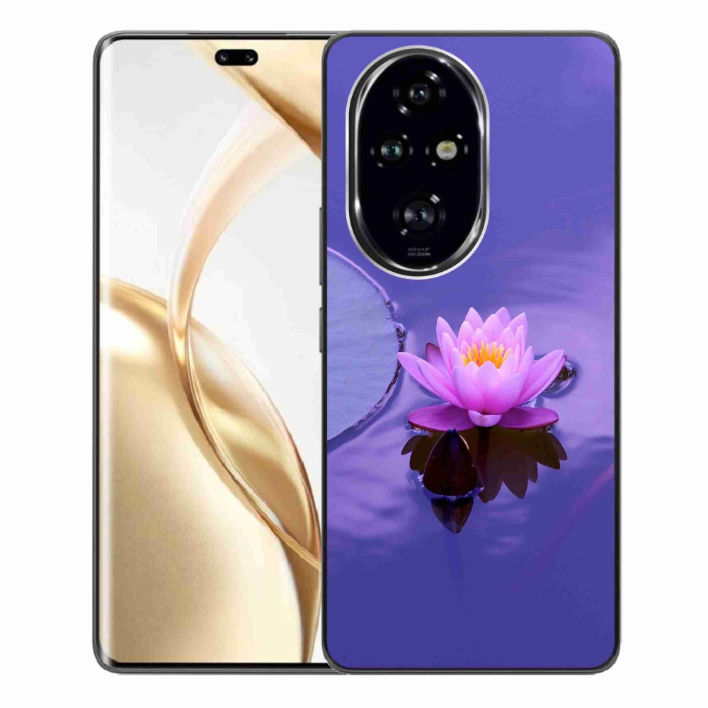 Gelový obal mmCase na Honor 200 Pro 5G - květ na hladině