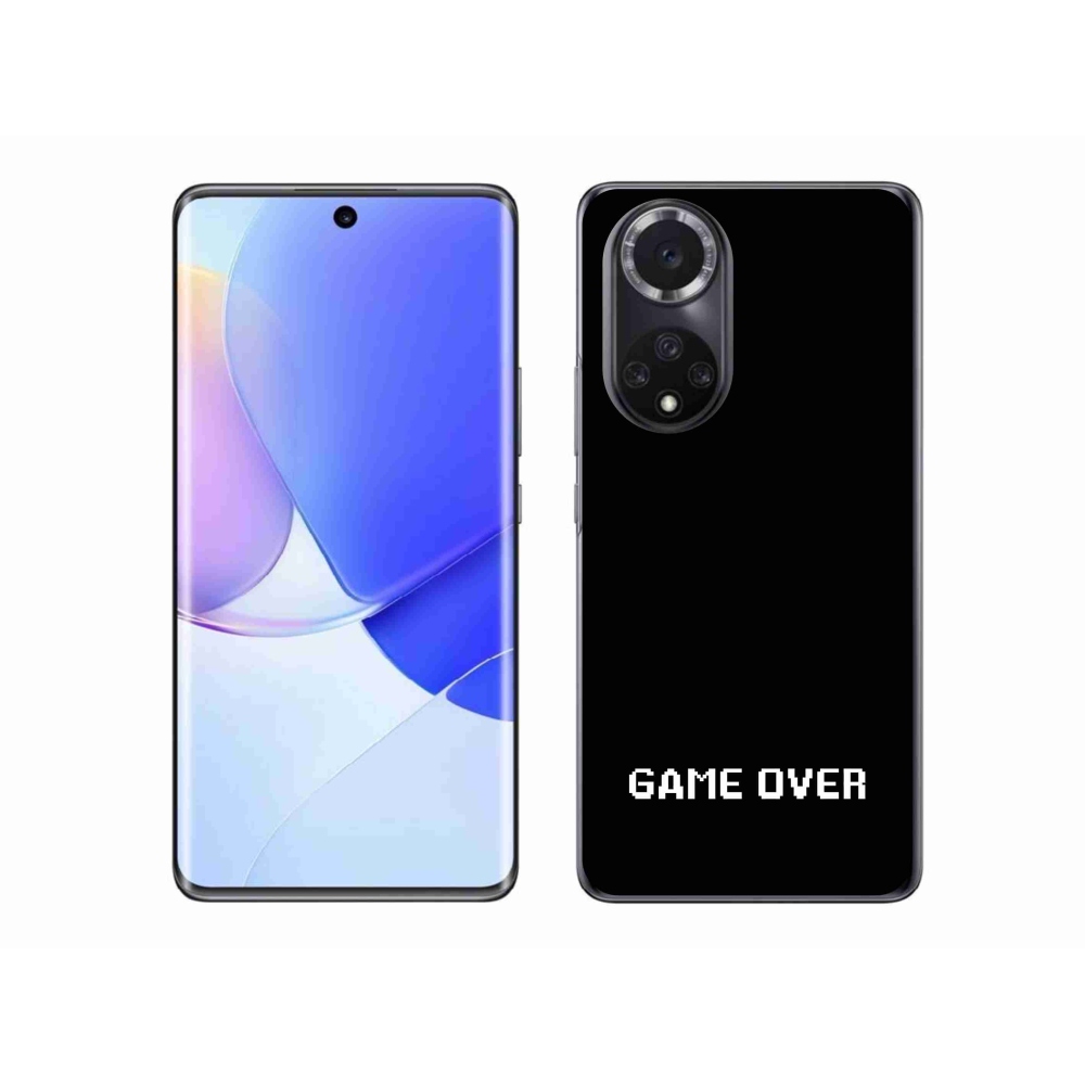 Gelový kryt mmCase na Honor 50 - game over černé pozadí