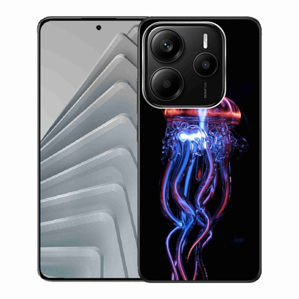 Gelový kryt mmCase na Xiaomi Redmi Note 14 5G - medúza