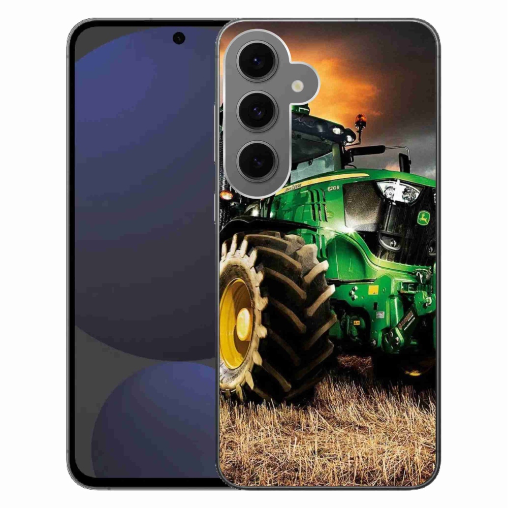 Gelový kryt mmCase na Samsung Galaxy S24 FE - traktor