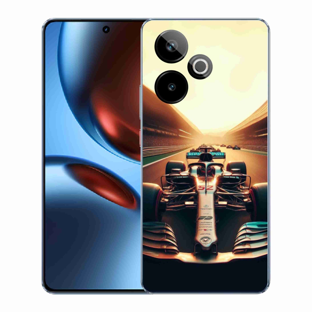 Gelový kryt mmCase na Realme GT 7 5G/GT 7T 5G - formule 1