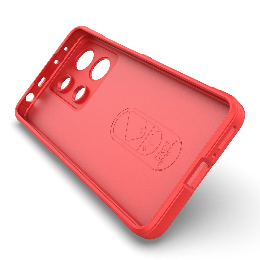 Rugg odolný gelový obal na Xiaomi Redmi Note 13 - červený
