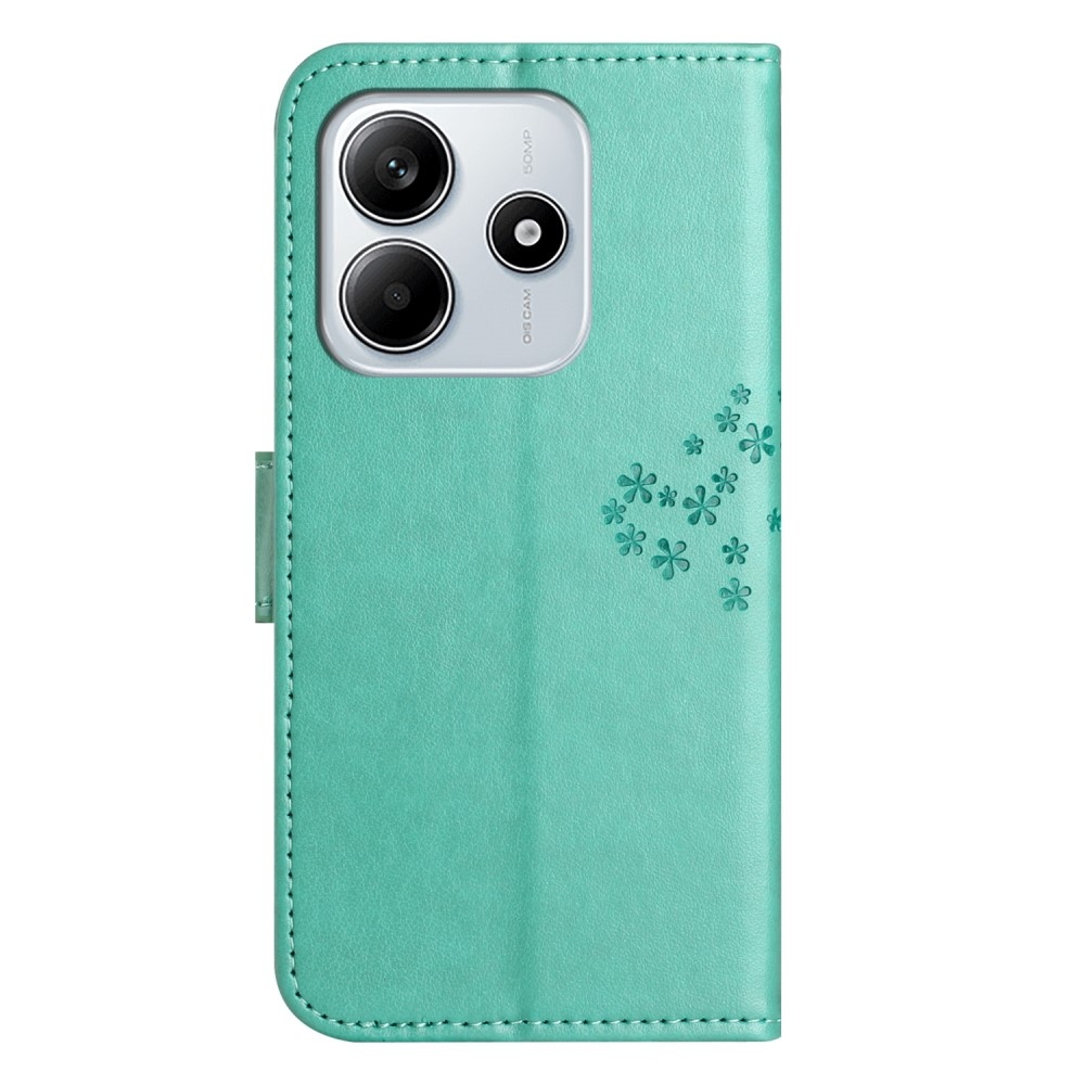 Tree knížkové pouzdro na Xiaomi Redmi Note 14 5G - modrozelené