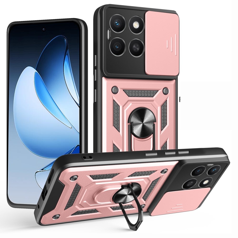 Slide odolný kryt na Honor X8c - růžovozlatý