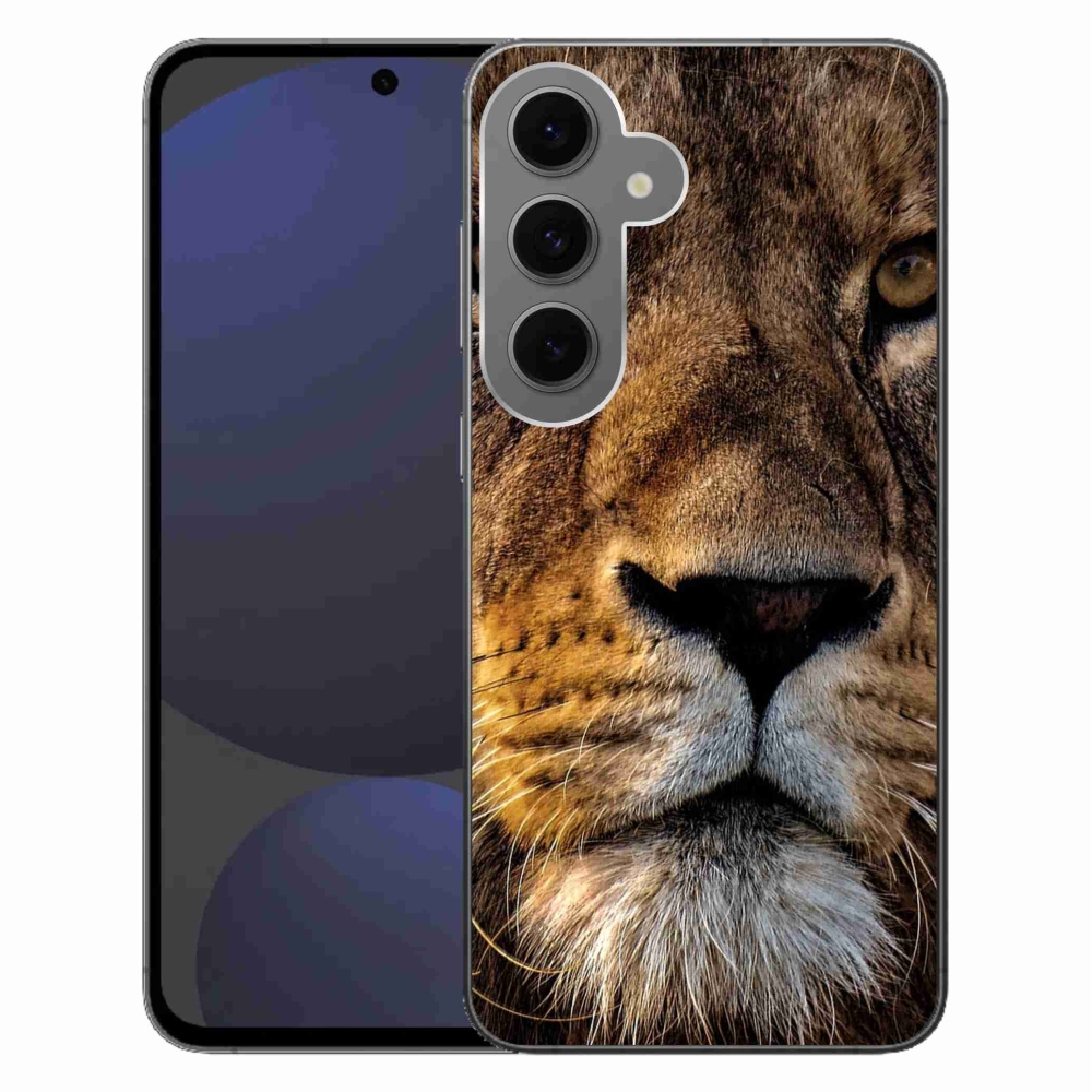 Gelový obal mmCase na Samsung Galaxy S24 FE - lev
