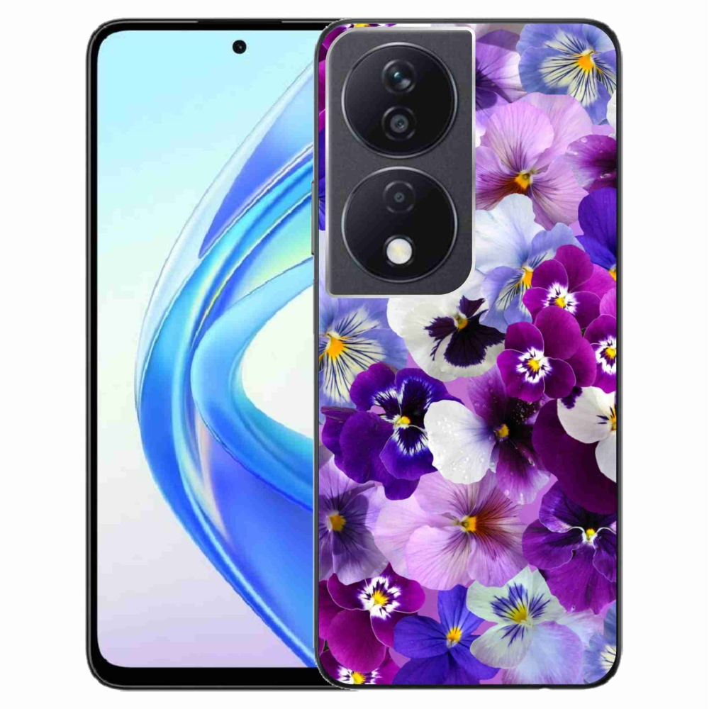 Gelový kryt mmCase na Honor X7b/Honor 90 Smart - květiny 9