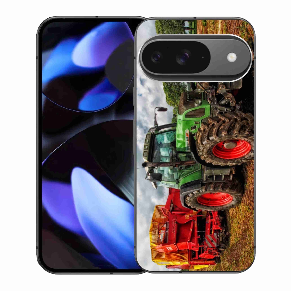 Gelový kryt mmCase na Google Pixel 9/9 Pro - traktor 4