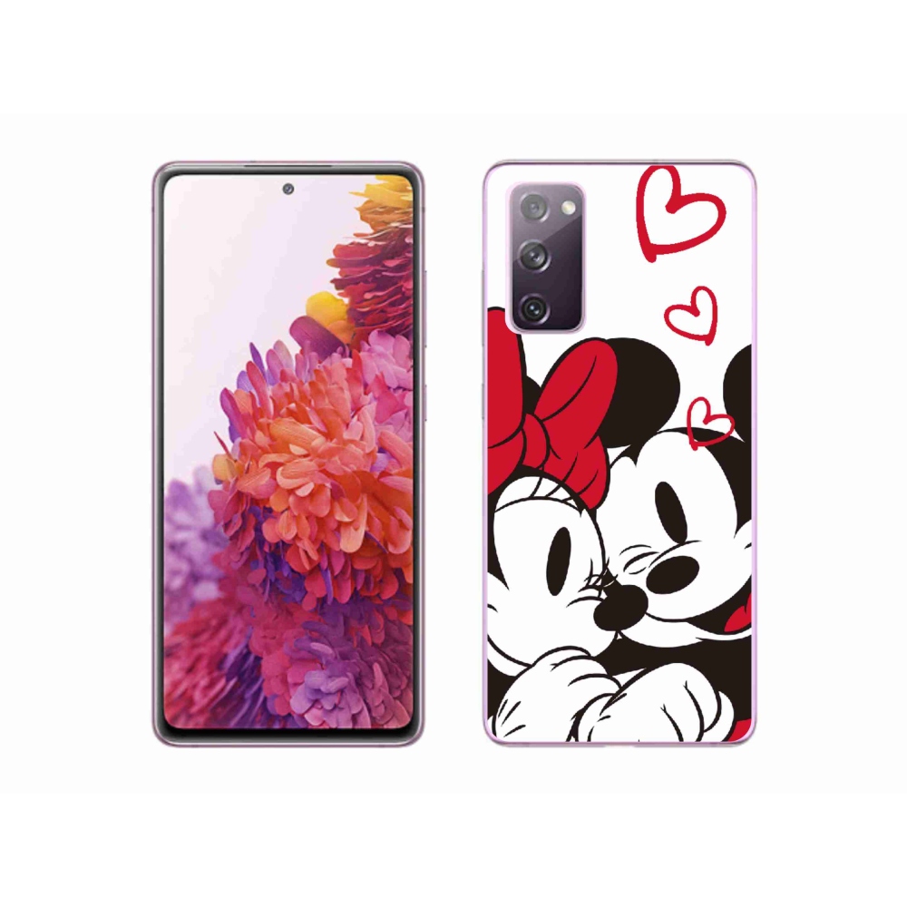 Gelový kryt mmCase na Samsung Galaxy S20 FE - minnie a mickey