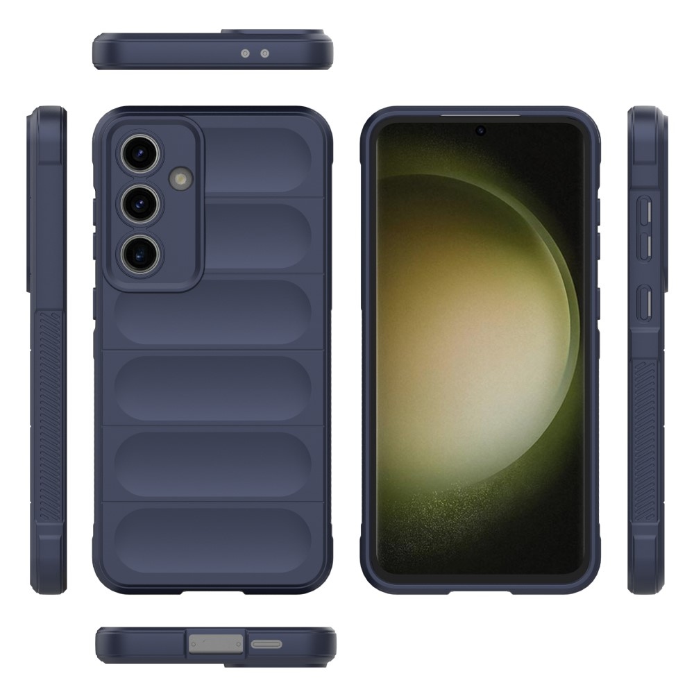 Rugg odolný gelový obal na Samsung Galaxy S24 FE - tmavěmodrý