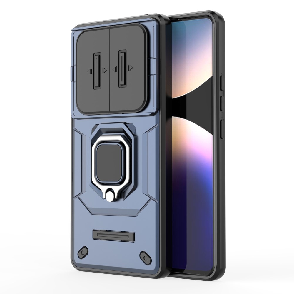 Lens odolný kryt na Xiaomi Redmi Note 14 Pro - modrý